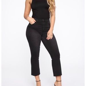 NWT Fashion Nova Black jeans